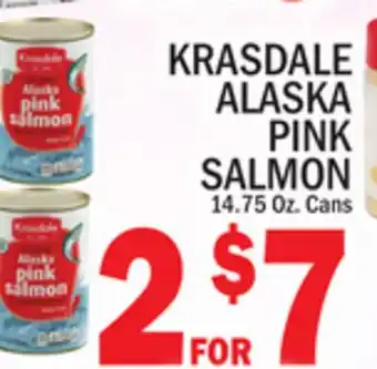 C Town KRASDALE ALASKA PINK SALMON offer