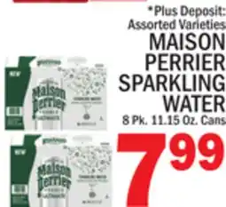 C Town MAISON PERRIER SPARKLING WATER offer