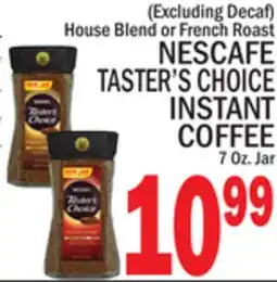 C Town NESCAFE TASTER'S CHOICE INSTANT COFFEE offer