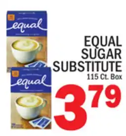 C Town EQUAL SUGAR SUBSTITUTE offer