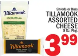 C Town TILLAMOOK ASSORTED CHEESE offer