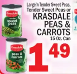 C Town KRASDALE PEAS & CARROTS offer