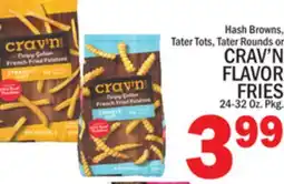 C Town CRAV'N FLAVOR FRIES offer