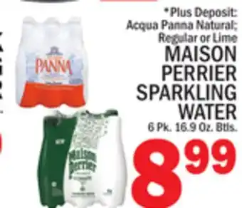 C Town MAISON PERRIER SPARKLING WATER offer