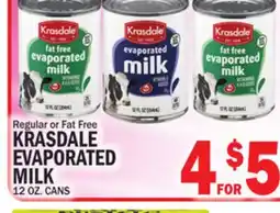 C Town KRASDALE EVAPORATED MILK offer
