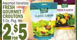 C Town FRESH GOURMET CROUTONS offer