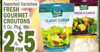 C Town FRESH GOURMET CROUTONS offer