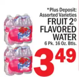 C Town FRUIT 2 O FLAVORED WATER offer