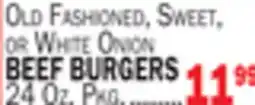 C Town BEEF BURGERS offer