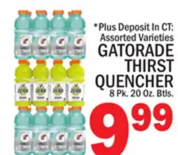 C Town GATORADE THIRST QUENCHER offer