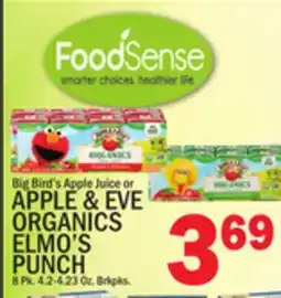 C Town APPLE & EVE ORGANICS ELMO'S PUNCH offer