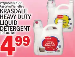 C Town KRASDALE HEAVY DUTY LIQUID DETERGENT offer
