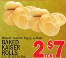 C Town BAKED KAISER ROLLS offer