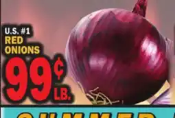 C Town RED ONIONS offer