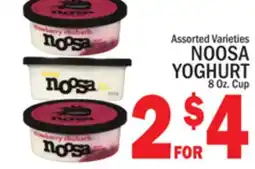 C Town NOOSA YOGHURT offer