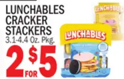C Town LUNCHABLES CRACKER STACKERS offer