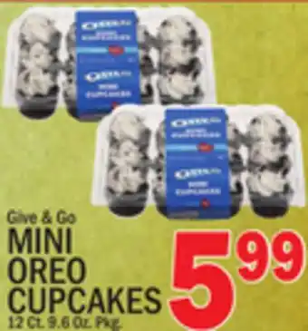C Town GIVE & GO MINI OREO CUPCAKES offer