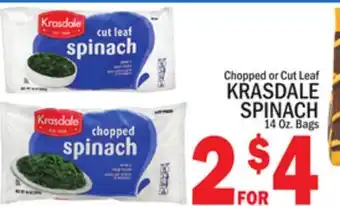 C Town KRASDALE SPINACH offer