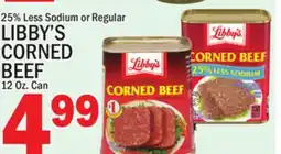 C Town LIBBY'S CORNED BEEF offer