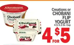C Town CHOBANI FLIP YOGURT offer