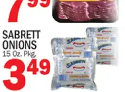 C Town SABRETT ONIONS offer