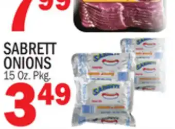 C Town SABRETT ONIONS offer