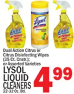 C Town LYSOL LIQUID CLEANERS 22-32 Oz. Btl offer