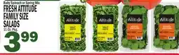 C Town FRESH ATTITUDE FAMILY SIZE SALADS offer