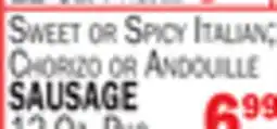 C Town SAUSAGE offer