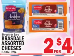 C Town KRASDALE ASSORTED CHEESES offer