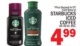 C Town STARBUCKS ICED COFFEE offer