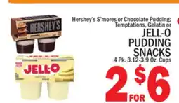 C Town JELL-O PUDDING SNACKS offer