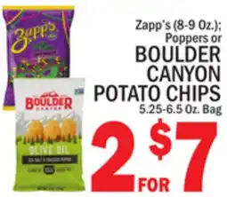 C Town BOULDER CANYON POTATO CHIPS 5.25-6.5 Oz. Bag offer