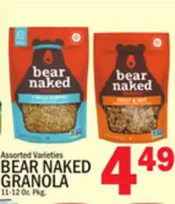 C Town BEAR NAKED GRANOLA offer