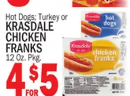 C Town KRASDALE CHICKEN FRANKS offer
