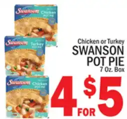 C Town SWANSON POT PIE offer