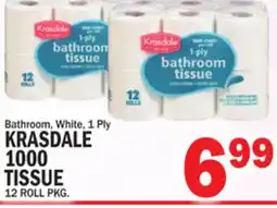 C Town KRASDALE 1000 TISSUE offer