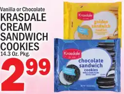 C Town KRASDALE CREAM SANDWICH COOKIES offer