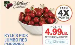 Kings Food Markets KYLE'S PICK JUMBO RED CHERRIES offer
