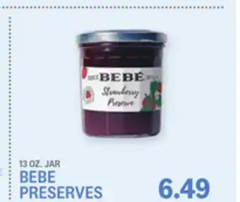 Kings Food Markets BEBE PRESERVES offer
