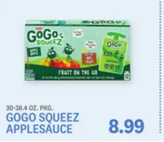 Kings Food Markets GOGO SQUEEZ APPLESAUCE offer