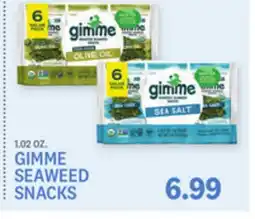 Kings Food Markets GIMME SEAWEED SNACKS offer
