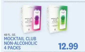 Kings Food Markets MOCKTAIL CLUB NON-ALCOHOLIC 4 PACKS offer