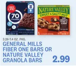 Kings Food Markets GENERAL MILLS FIBER ONE BARS OR NATURE VALLEY GRANOLA BARS offer