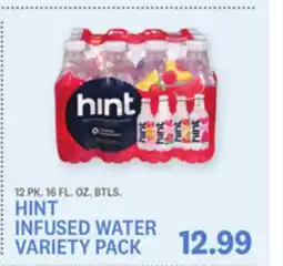 Kings Food Markets HINT INFUSED WATER VARIETY PACK offer