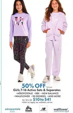 Boscov's Girls 7-16 Active Sets & Separates offer
