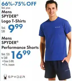Boscov's T-Shirts Mens SPYDER offer