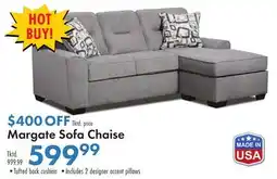Boscov's Margate Sofa Chaise offer