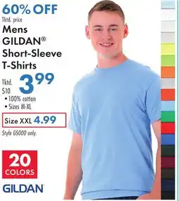 Boscov's Mens GILDAN Short-Sleeve T-Shirts offer