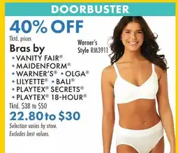 Boscov's Bras by offer